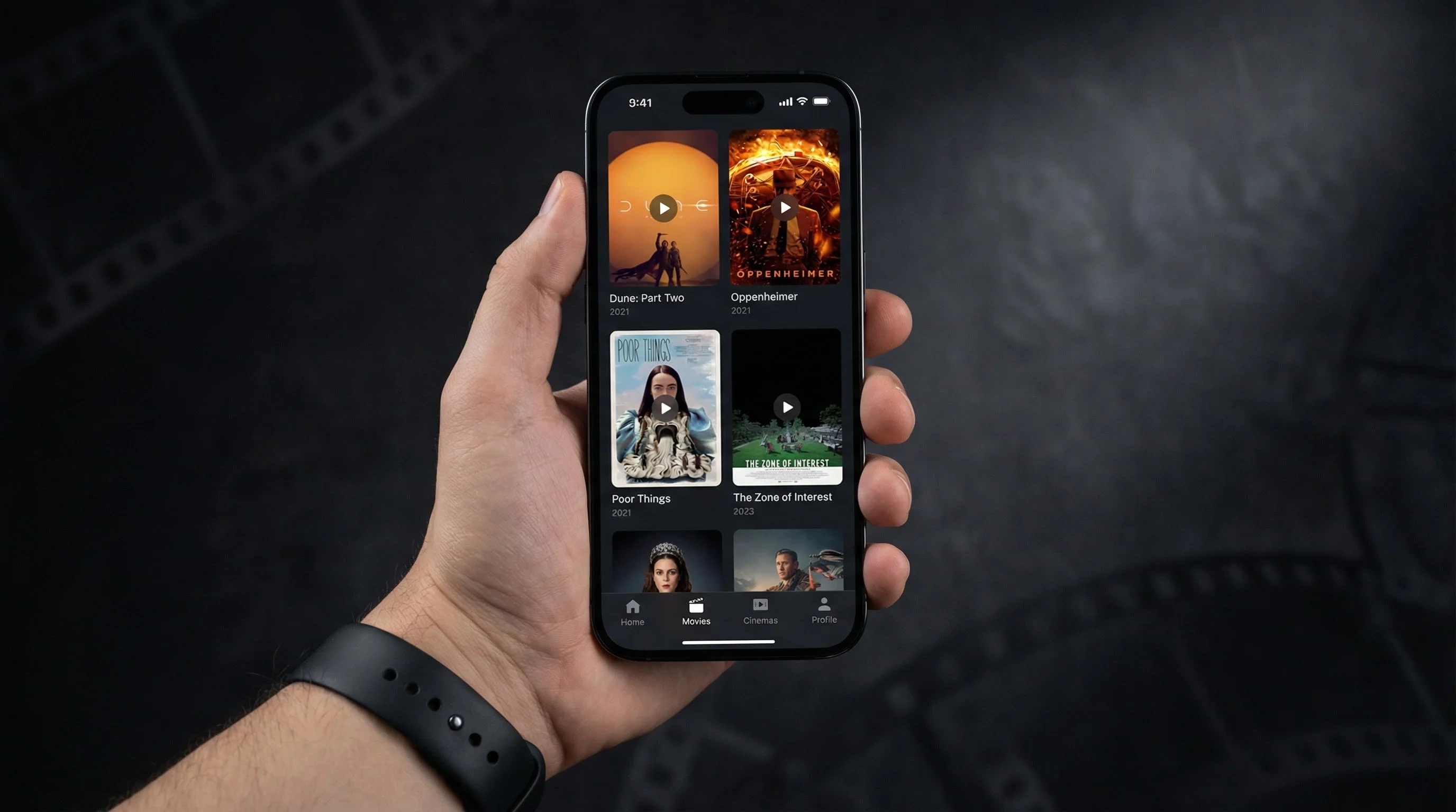 暗网移动端APP界面展示