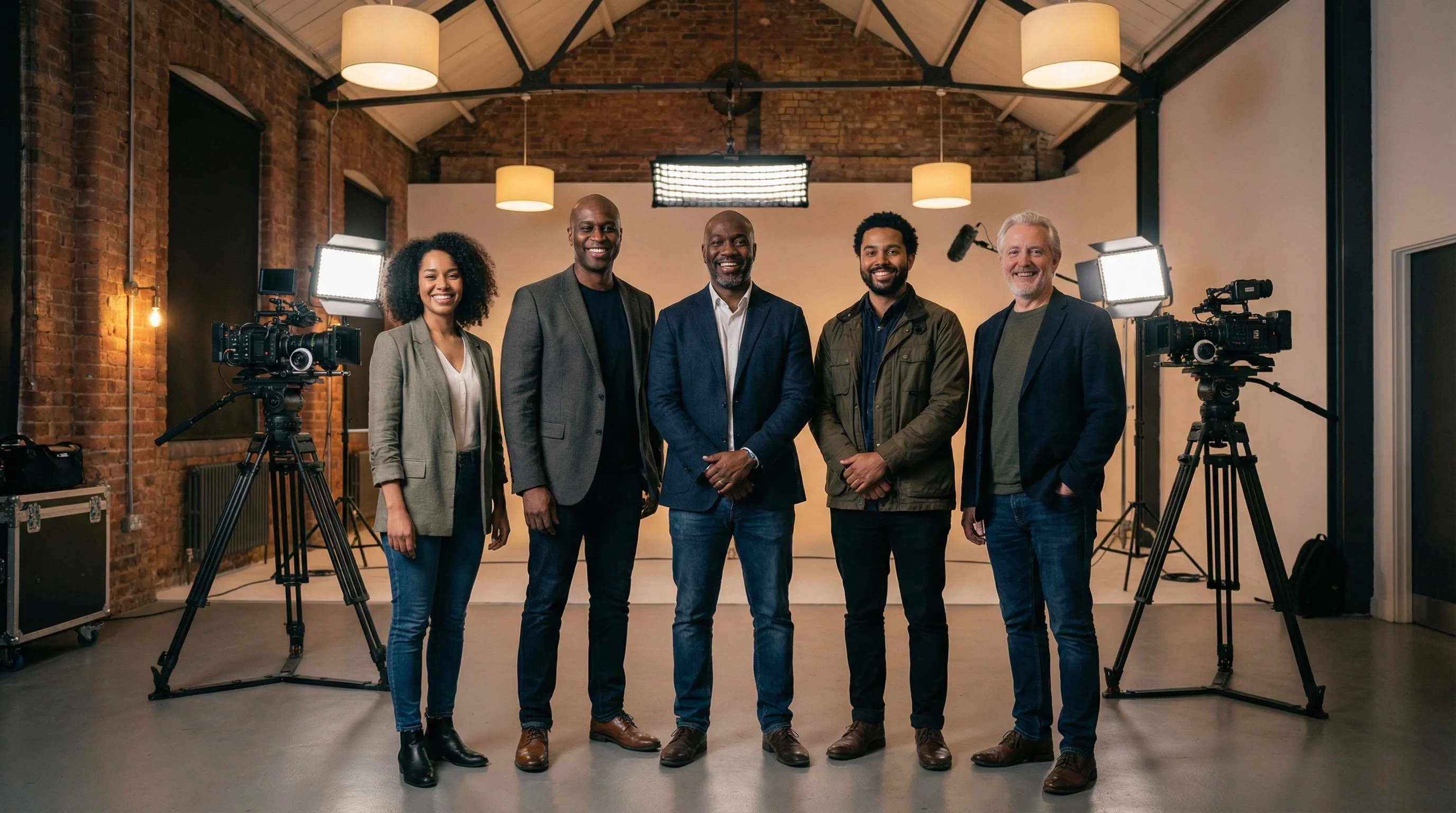 暗网专业电影团队合影